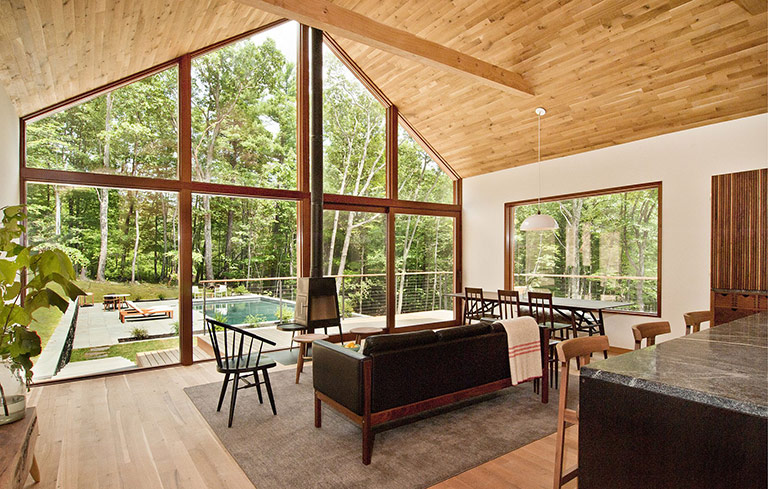 Hudson Woods Retreat by Lang Architecture