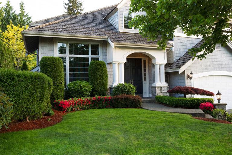 Front Yard Landscaping Ideas and Tips. A pleasant view from the street gives a sense of individual pride and accomplishment. And it adds greatly to your property's value by setting the yard apart and making it beautiful... #FrontYard #Landscaping