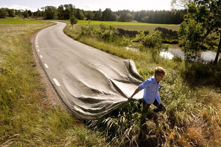 Erik Johansson Amazing optical illusions