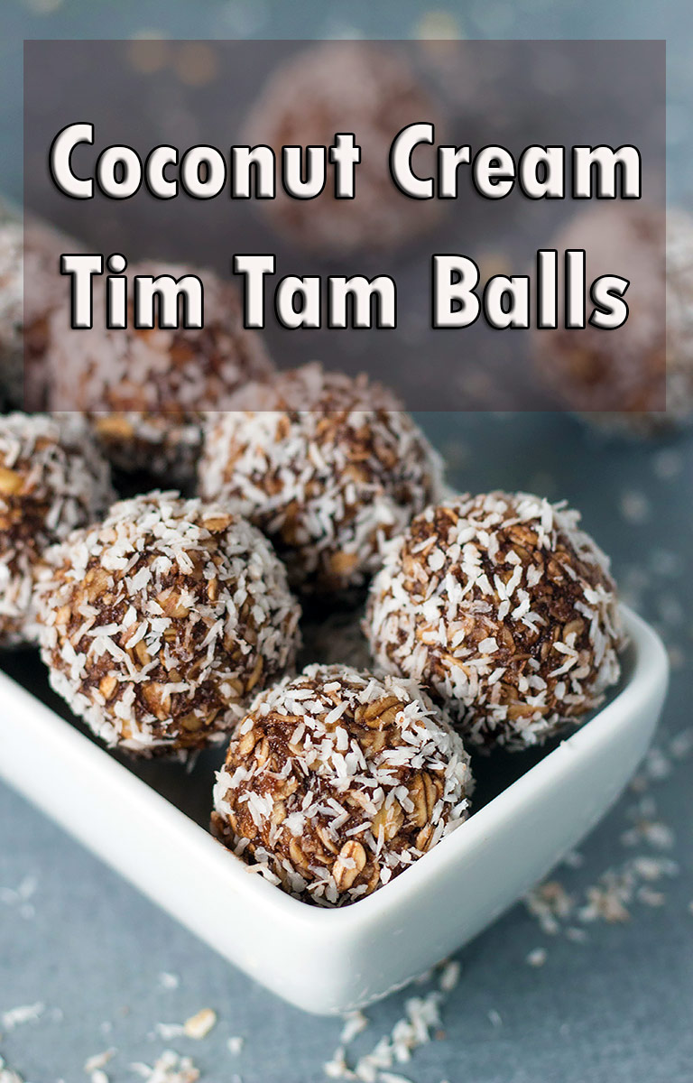 Coconut Cream Tim Tam Balls