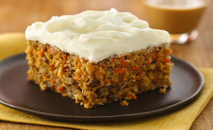 Carrot Cake (White Whole Wheat Flour)