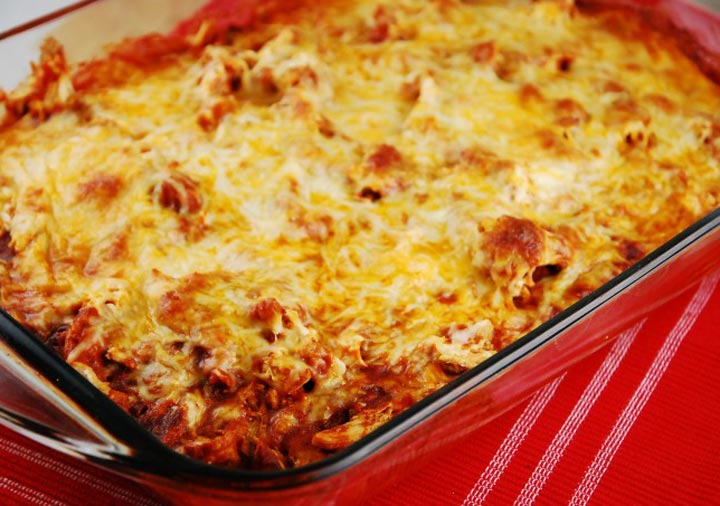 Chicken Tamale Casserole