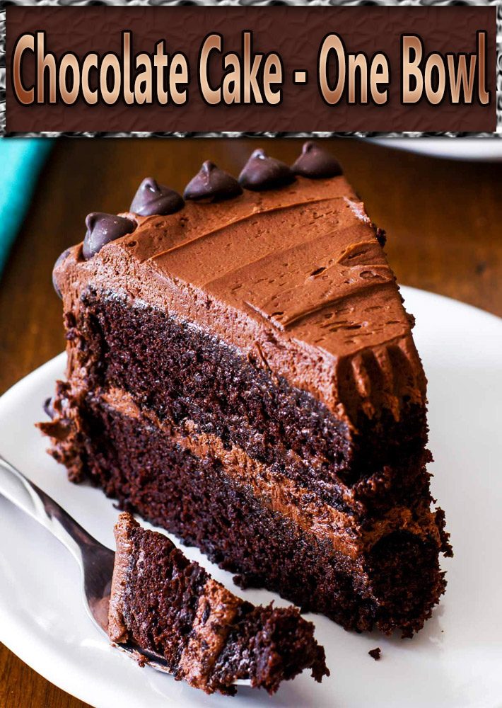Chocolate Cake – One Bowl