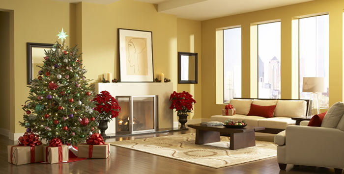 Christmas living room decorating ideas