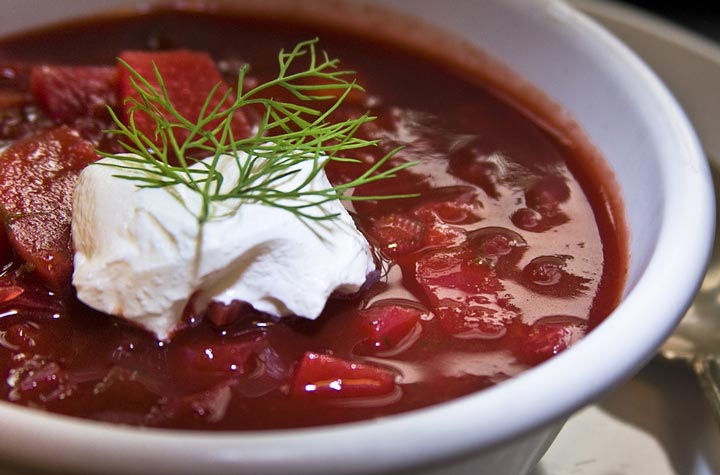 Recipe for Beet Soup - Borscht