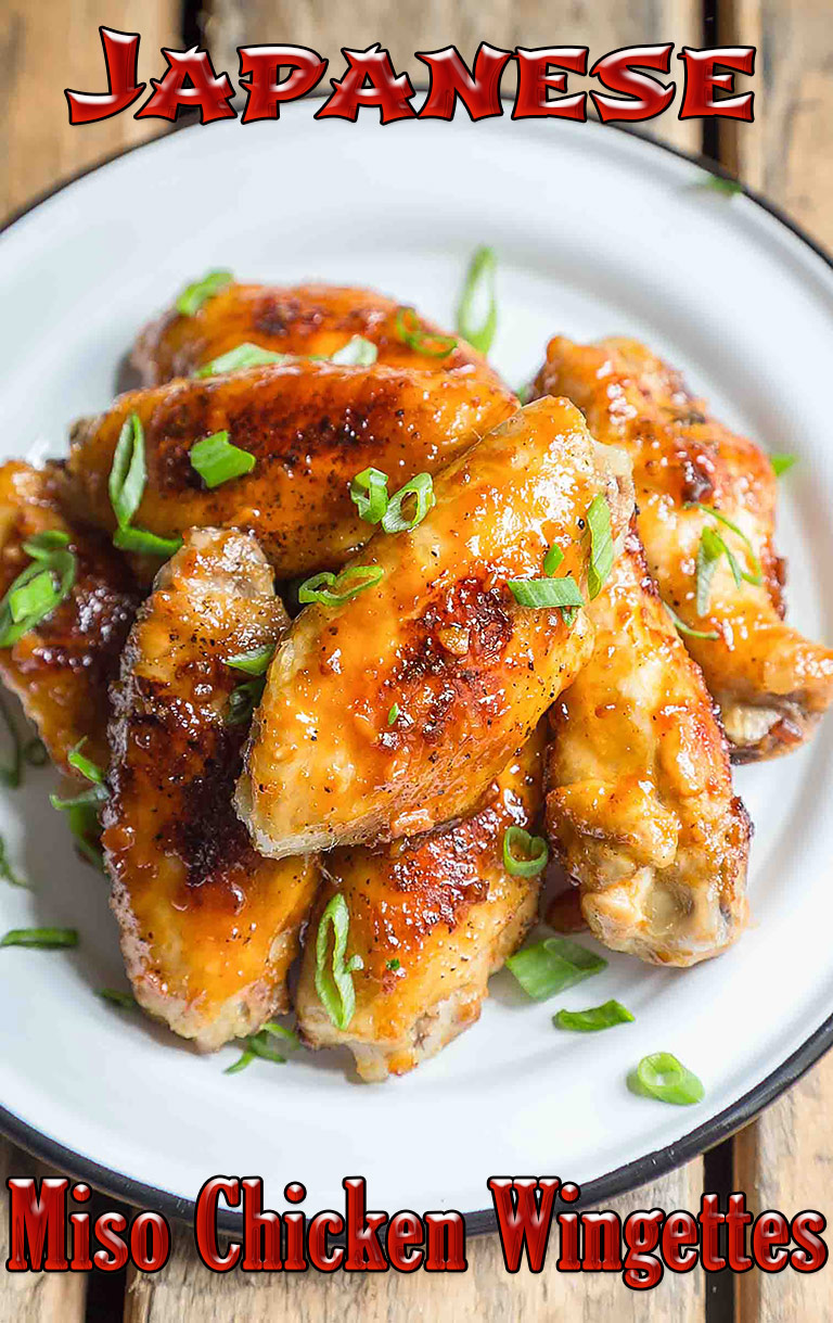 Japanese Miso Chicken Wingettes