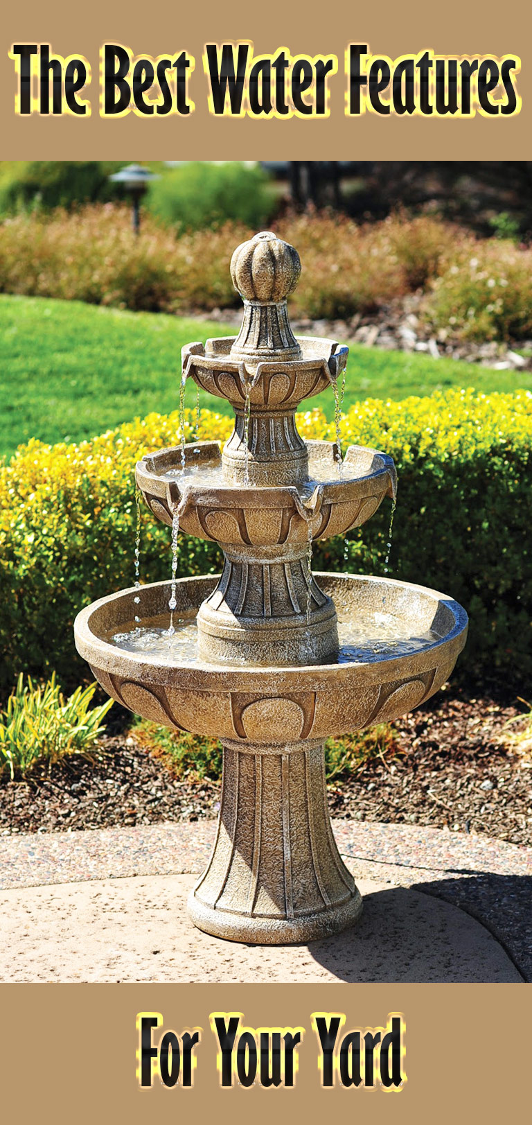 The Best Water Features for Your Yard