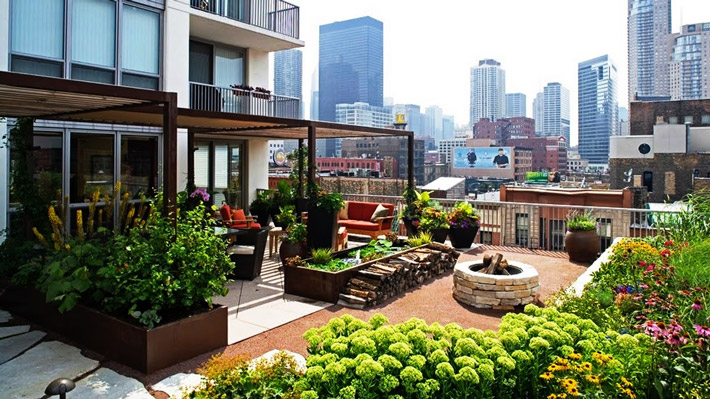 Amazing Terraces and Rooftops