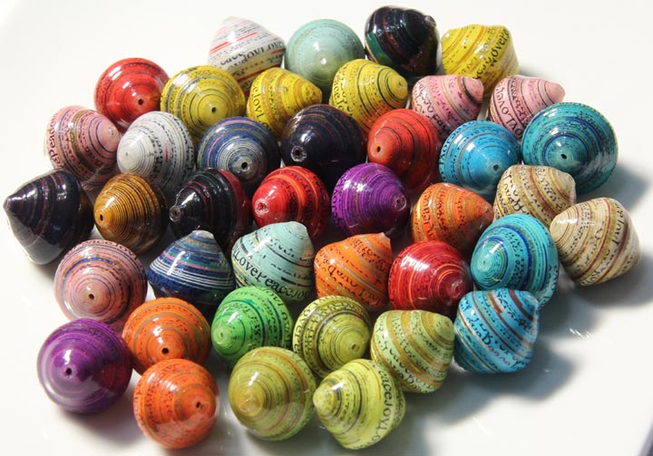 Awesome paper beads