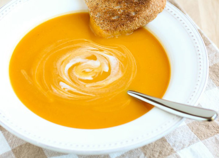 Butternut Squash and Sweet Potato Soup