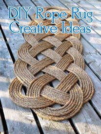 DIY Rope Rug Creative Ideas