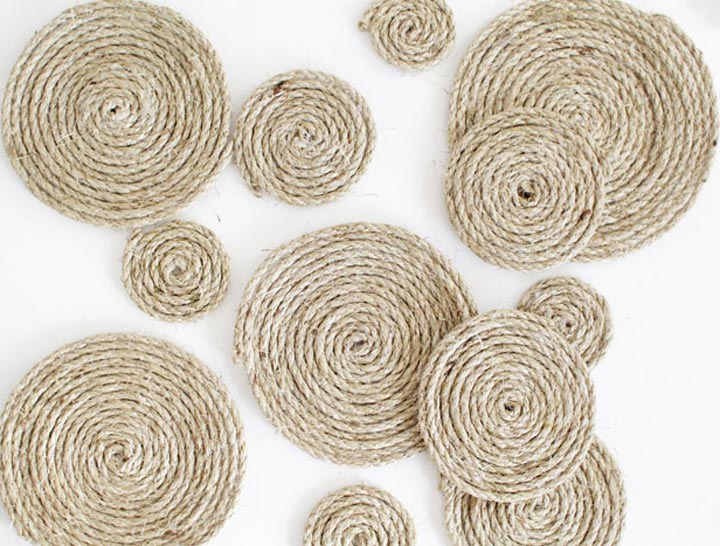 DIY Simple Rope Rug Tutorial