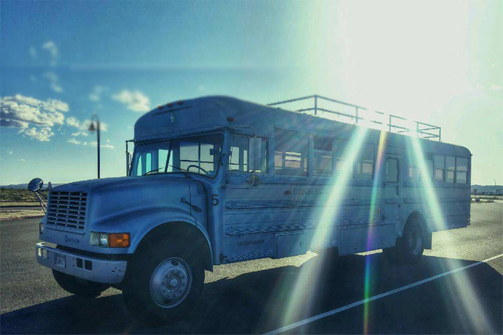 Dad And Son Convert Old School Bus Into A Tiny Dream Home