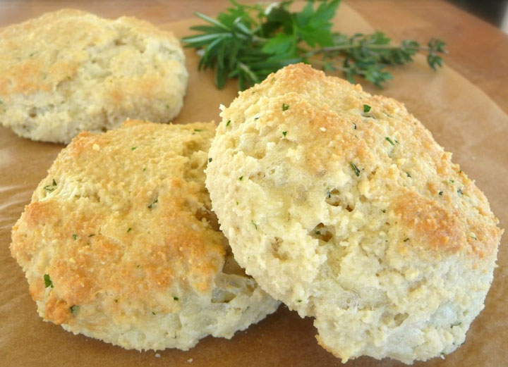 Herbed Yogurt Biscuits