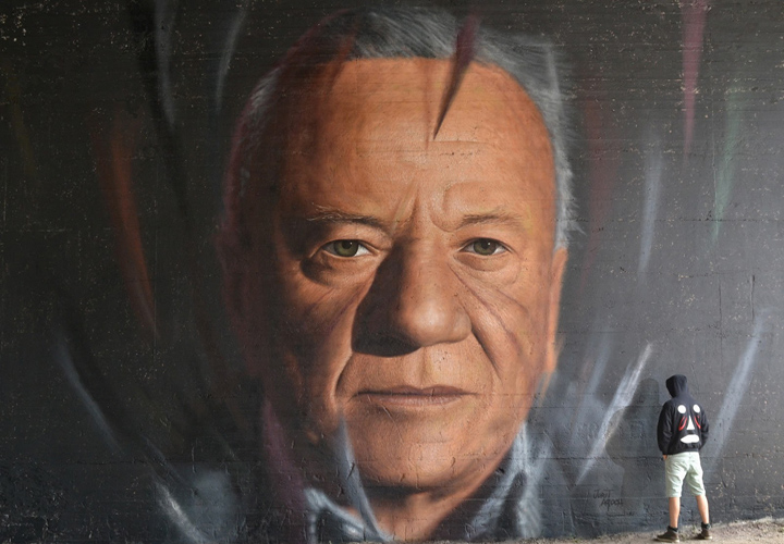 Hyperrealistic Street Art Portraits by Jorit AGOch