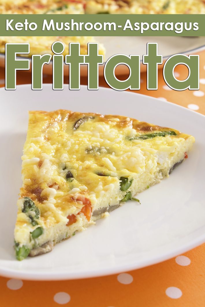 Keto Mushroom Asparagus Frittata