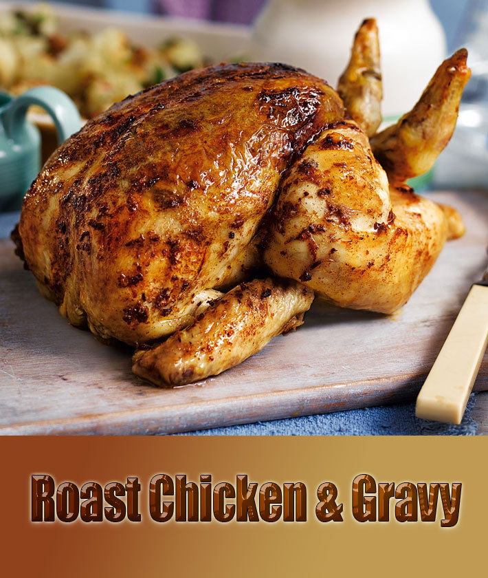 Quiet Corner:Roast Chicken & Gravy - Quiet Corner