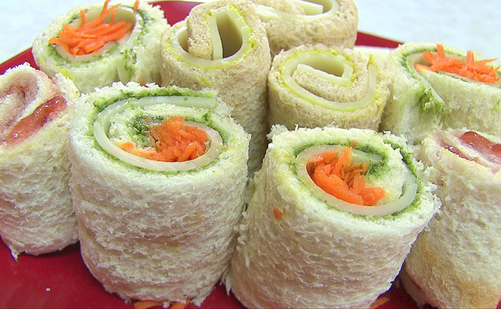 Sandwich Rollups Video Recipe