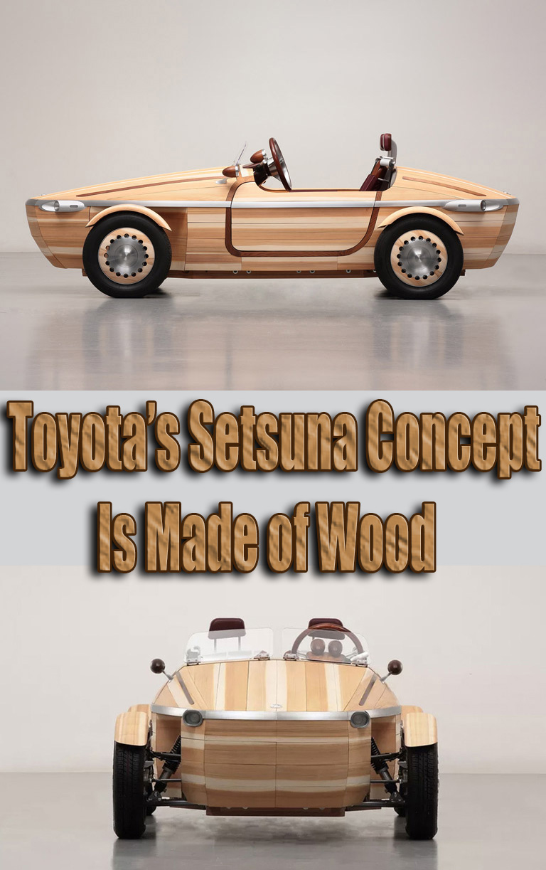 Toyota’s Setsuna Concept Is Made of Wood