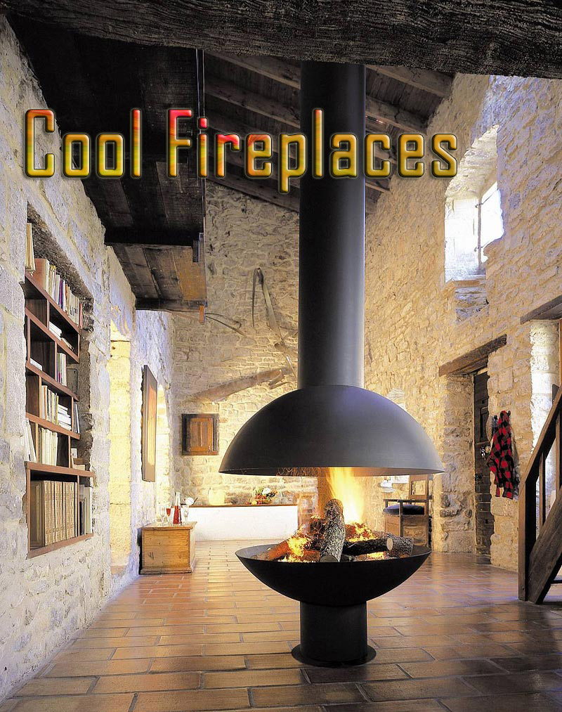 Some of The Coolest Fireplaces Ever