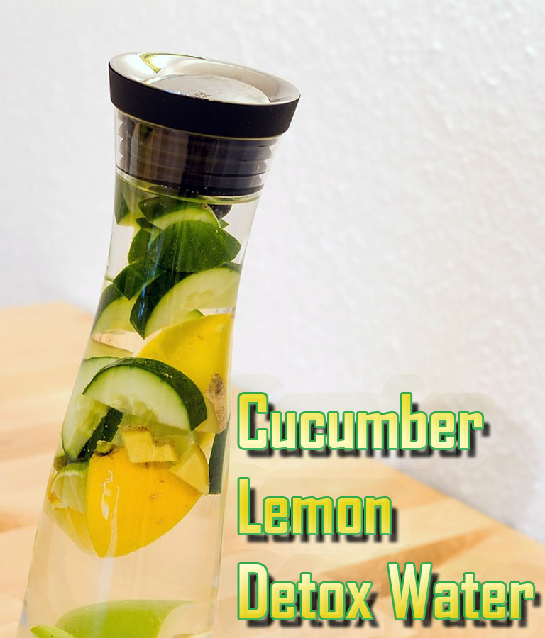 Cucumber Lemon Detox Water