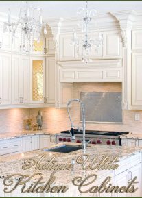 Antique White Kitchen Cabinets