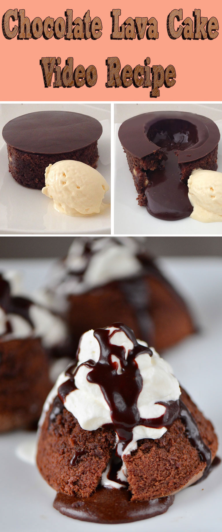 Chocolate Lava Cake – Video Recipe