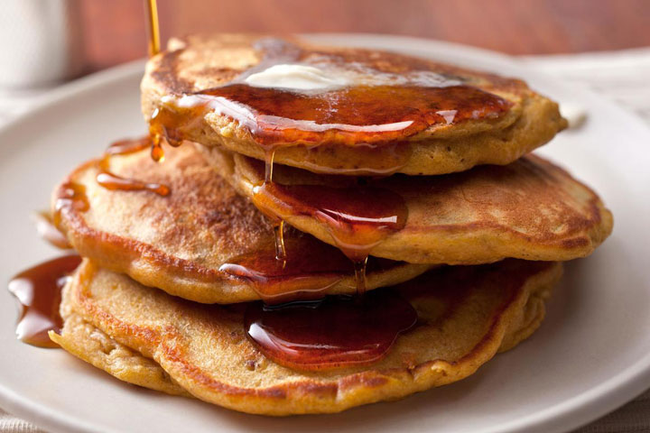 Pumpkin Cinnamon Pancakes