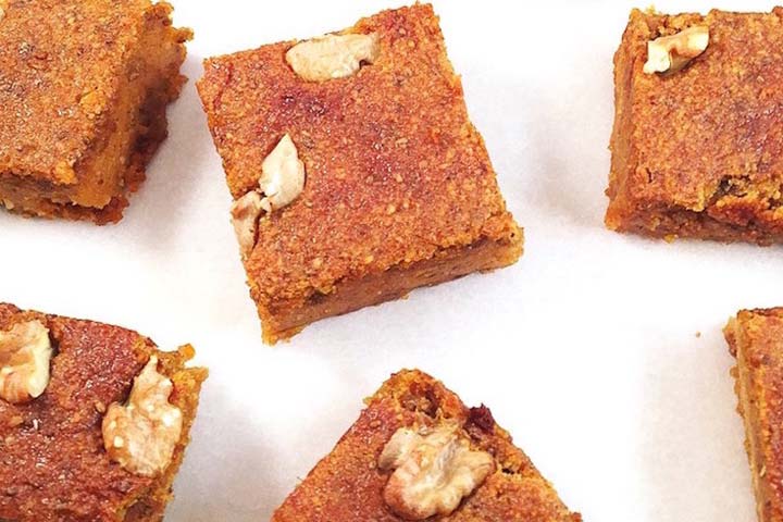 Pumpkin Spice Snack Bars