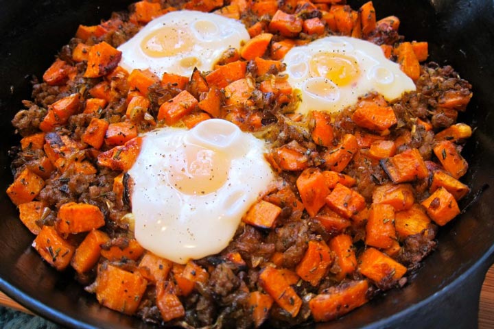 Breakfast Sweet Potato Hash