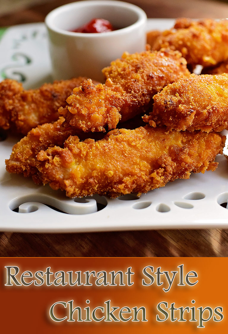 Restaurant Style Chicken Strips Recipe