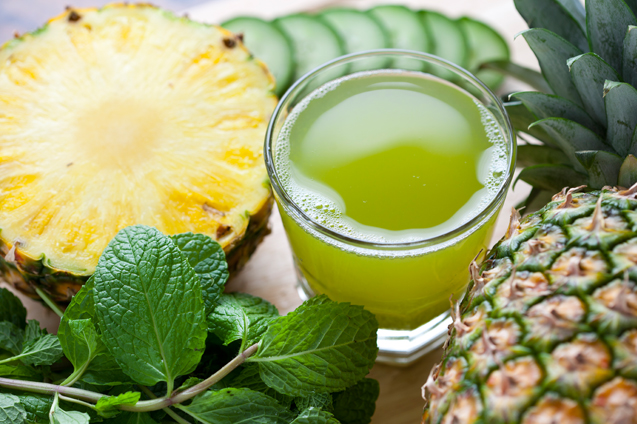 Pineapple Cucumber Detox Water Recipe