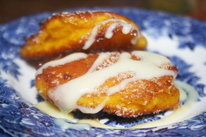 Butternut and Cinnamon Fritters