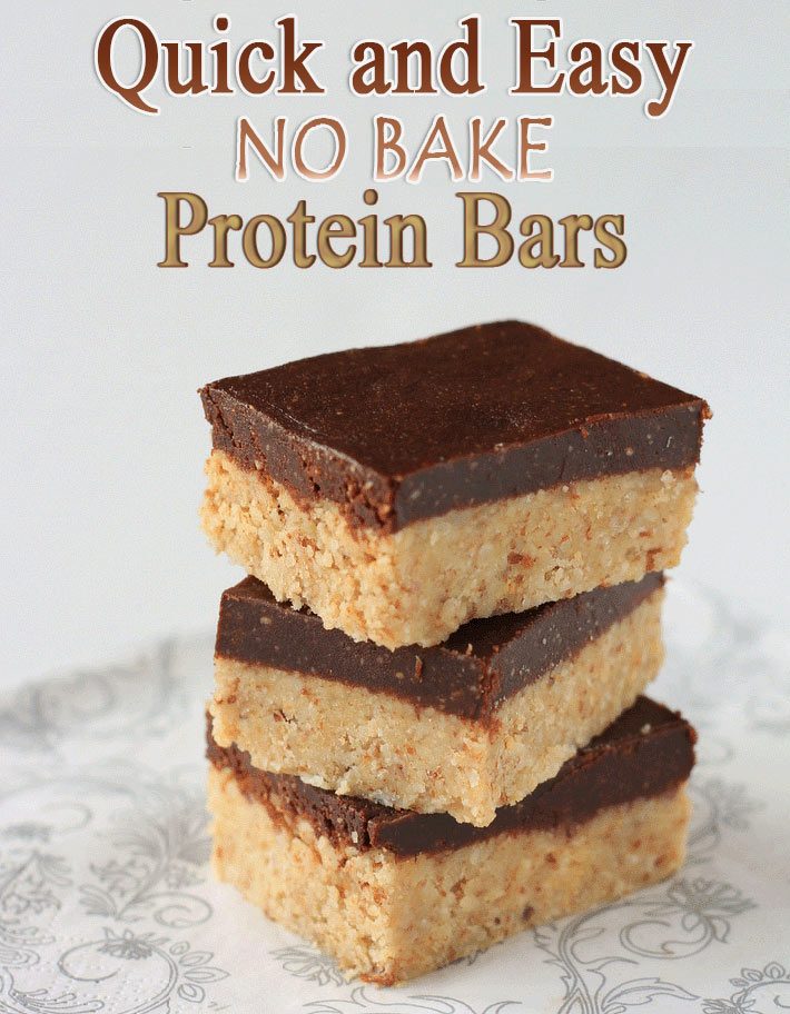 Quick and Easy No-Bake Protein Bars