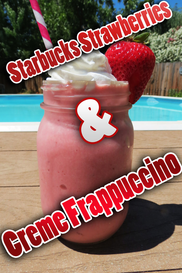 Starbucks Strawberries & Creme Frappuccino