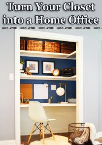 Turn Your Closet into a Home Office