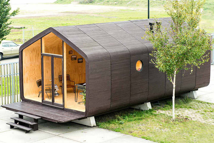 Wikkelhouse - Modular Microhome Made of Cardboard