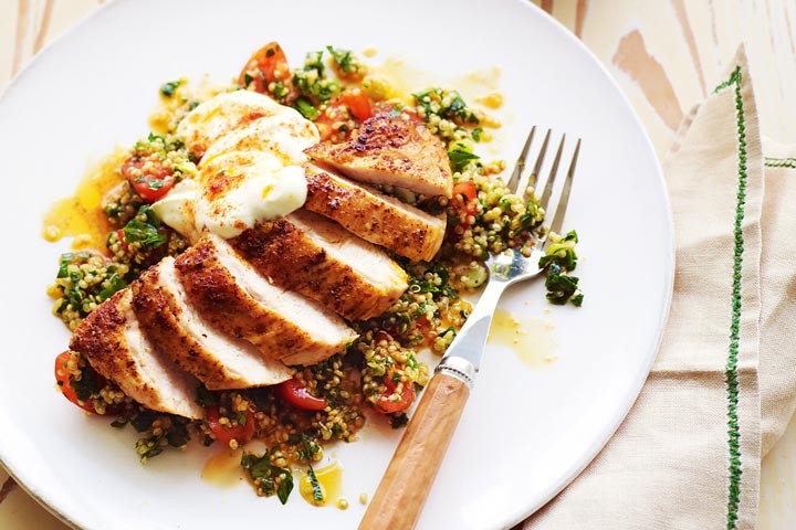 9 Flat Belly Chicken Dishes