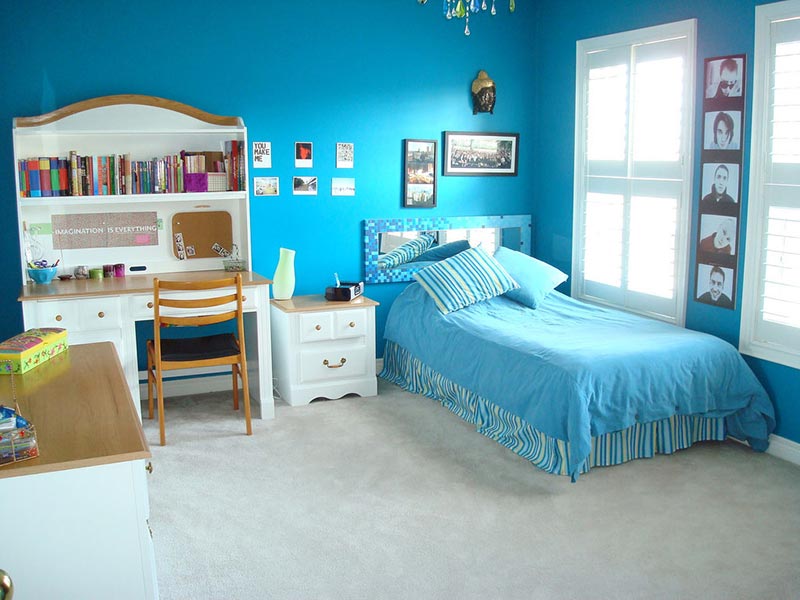 Quiet Corner:Blue Bedroom Ideas and Tips - Quiet Corner