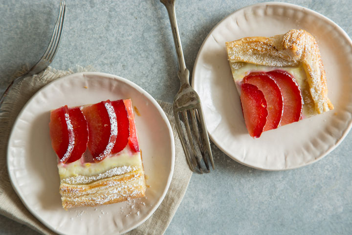 Easy Stone Fruit Tart