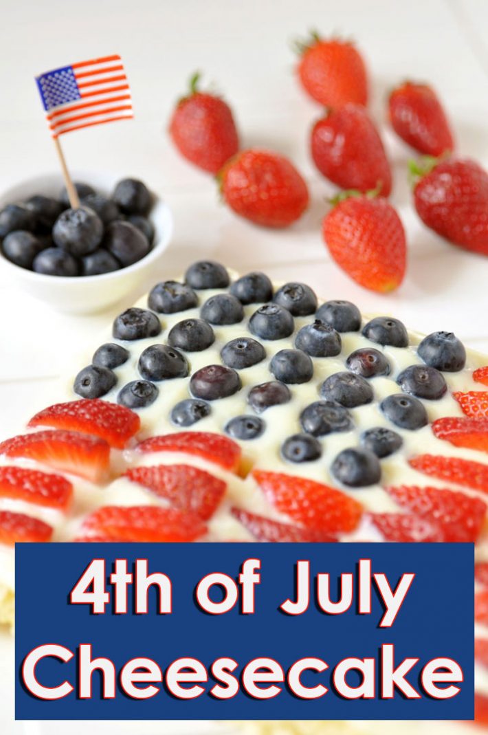 Fourth Of July Cheesecake