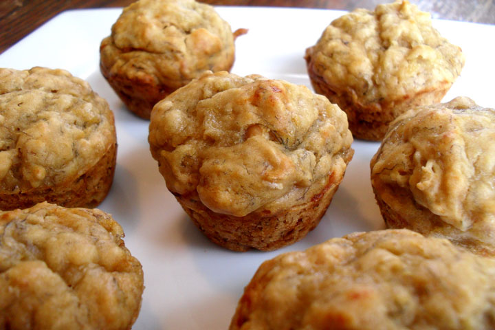 Honey Banana Muffins