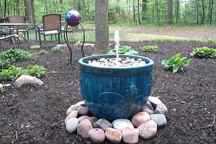 How To Make an DIY Outdoor Fountain