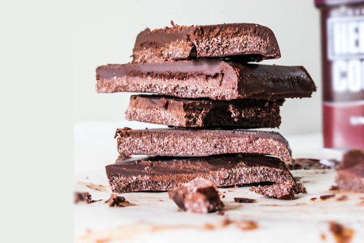 No Bake Vegan Chocolate Bars