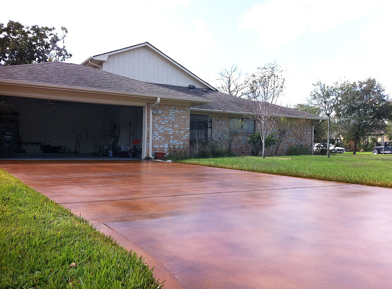 Diy Staining Concrete Slabs, Staining Concrete Patio Slabs