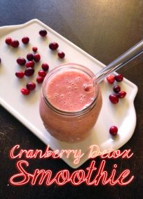 Cranberry Detox Smoothie Recipe