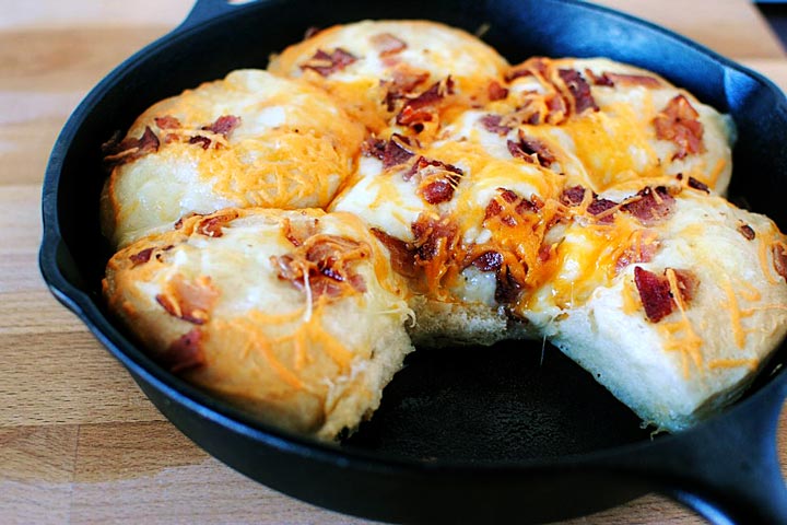 Easy Cheese Bacon Biscuit Recipe