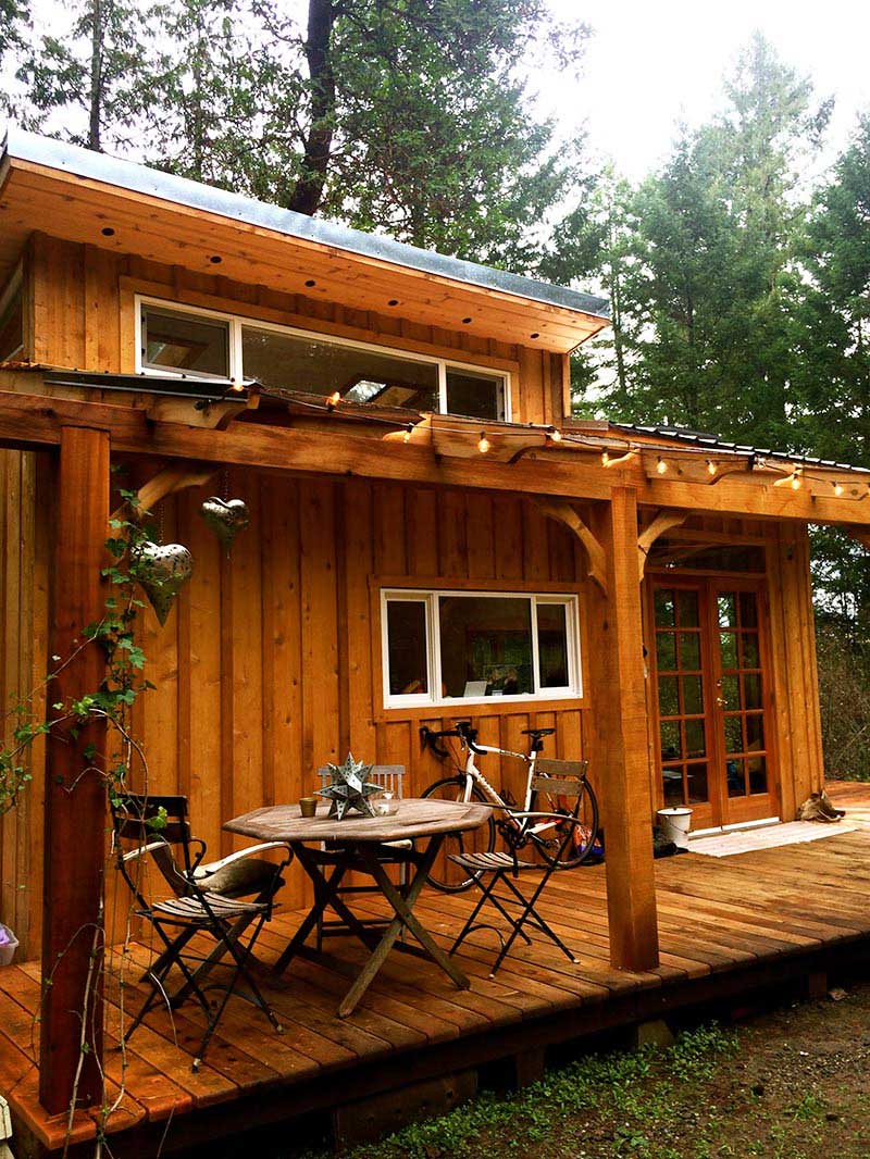 Keva Tiny House: A Smallish Living on Salt Spring Island