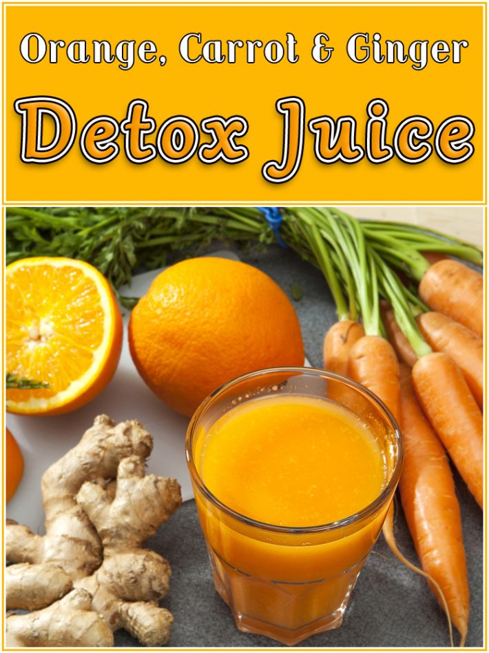 Orange, Carrot & Ginger Detox Juice