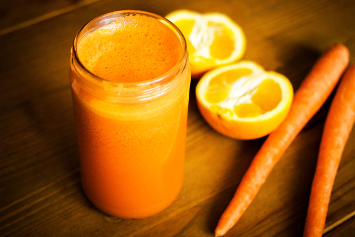 Orange, Carrot & Ginger Detox Juice